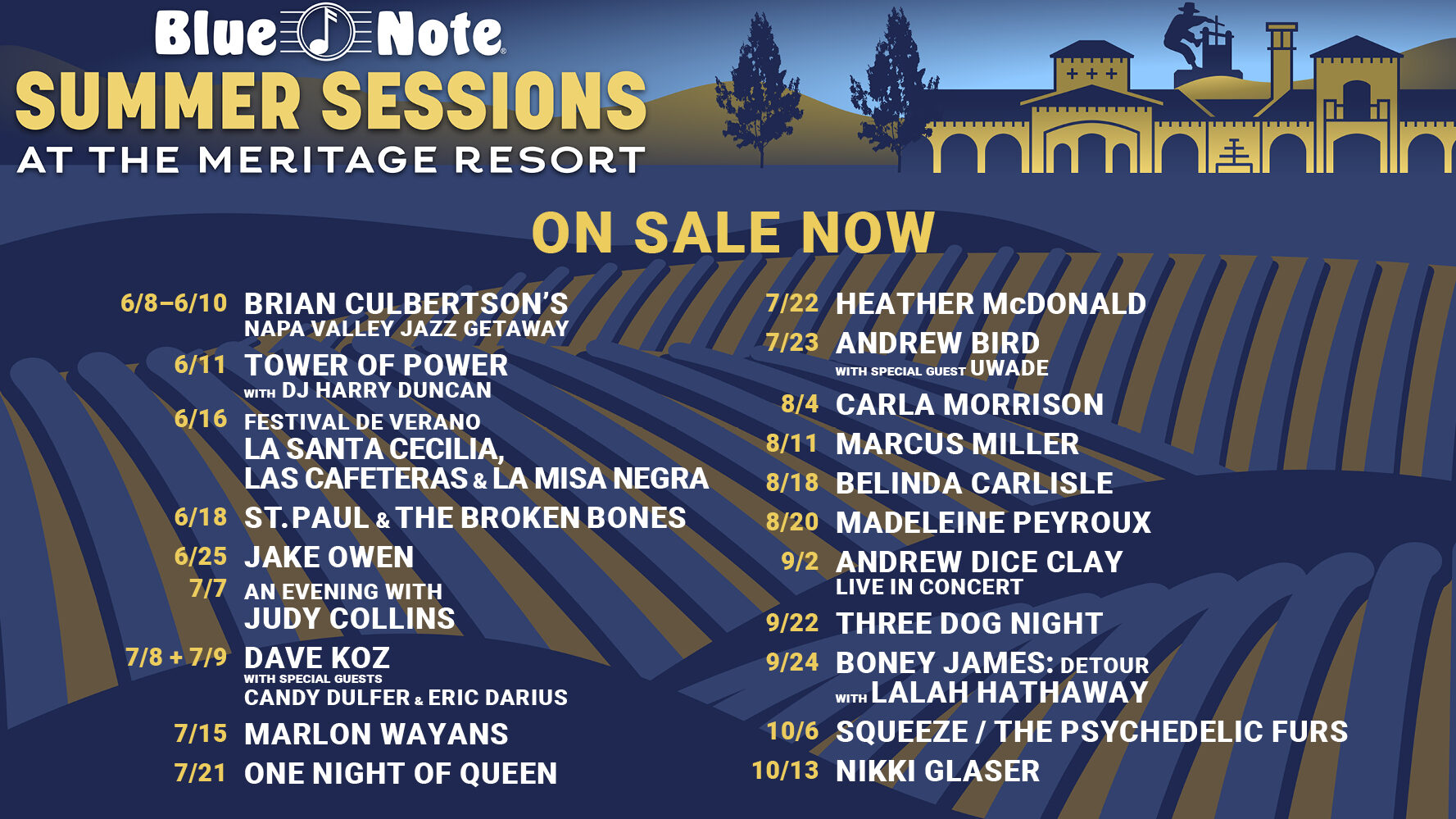 Blue Note Napa Summer Sessions | Blue Note Napa Blue Note Napa Summer Sessions | Blue Note Napa