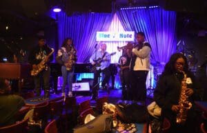 artists performing on the blue note stage