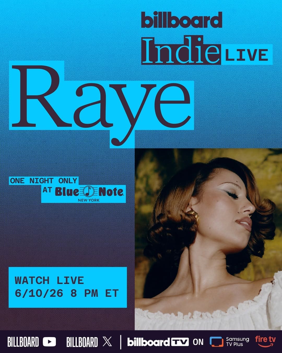 Billboard Presents: RAYE